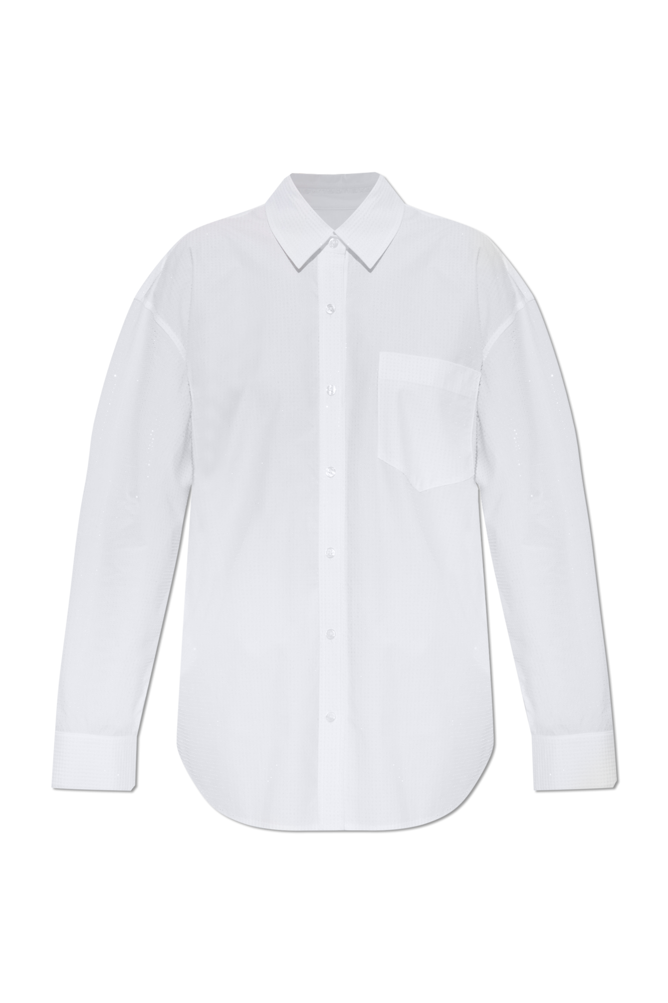 White Shirt with shimmering appliqués Alexander Wang - Vitkac AS